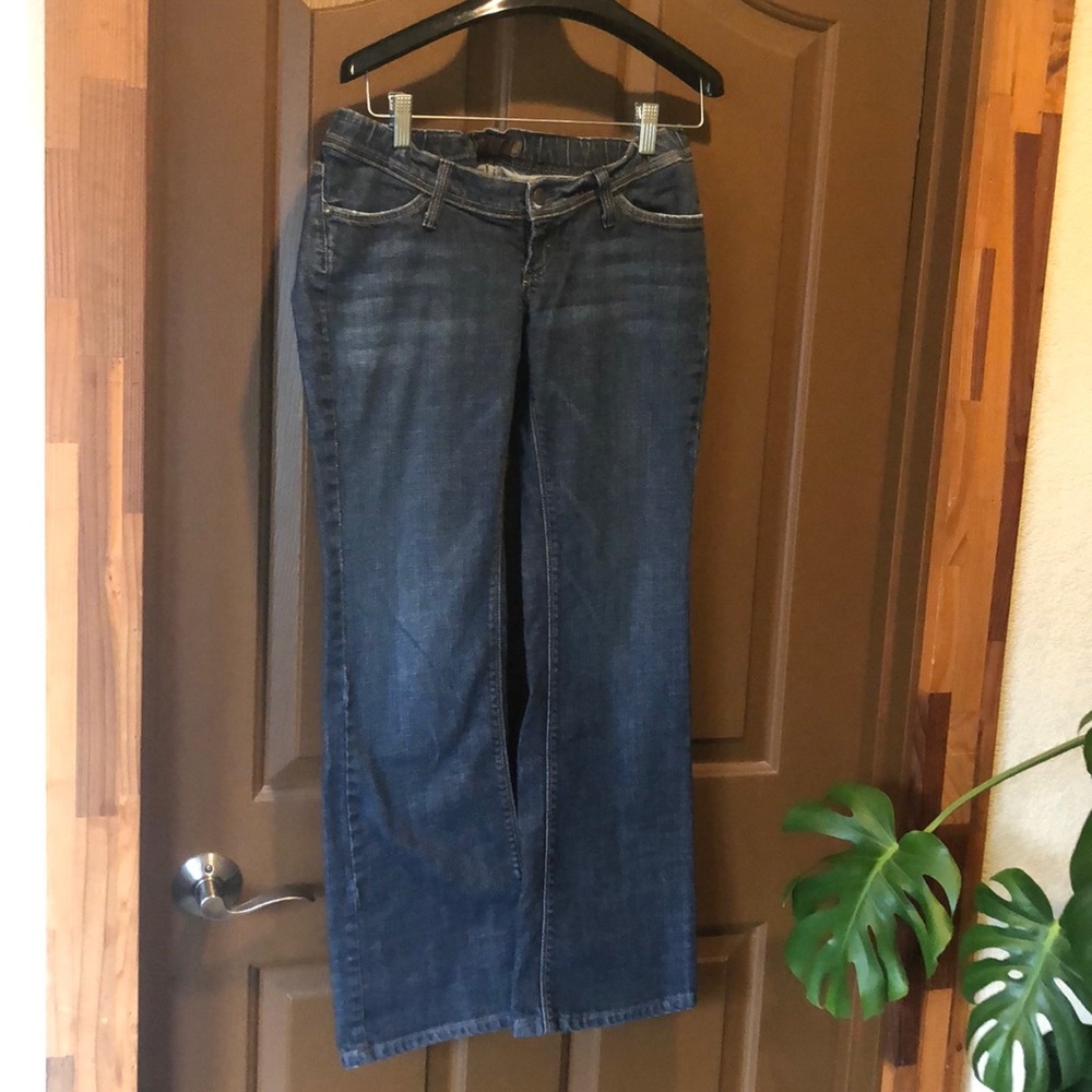 Maternity James jeans, bootcut denim